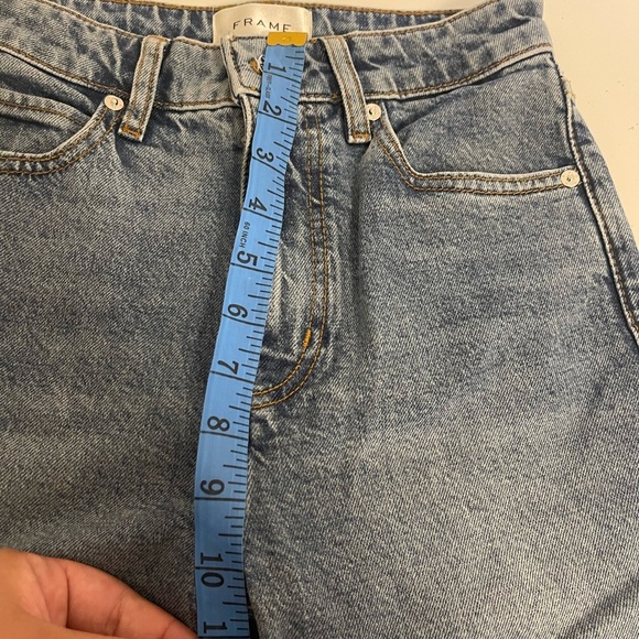 Frame Denim the arrow blue flare jeans 24 - Picture 6 of 9